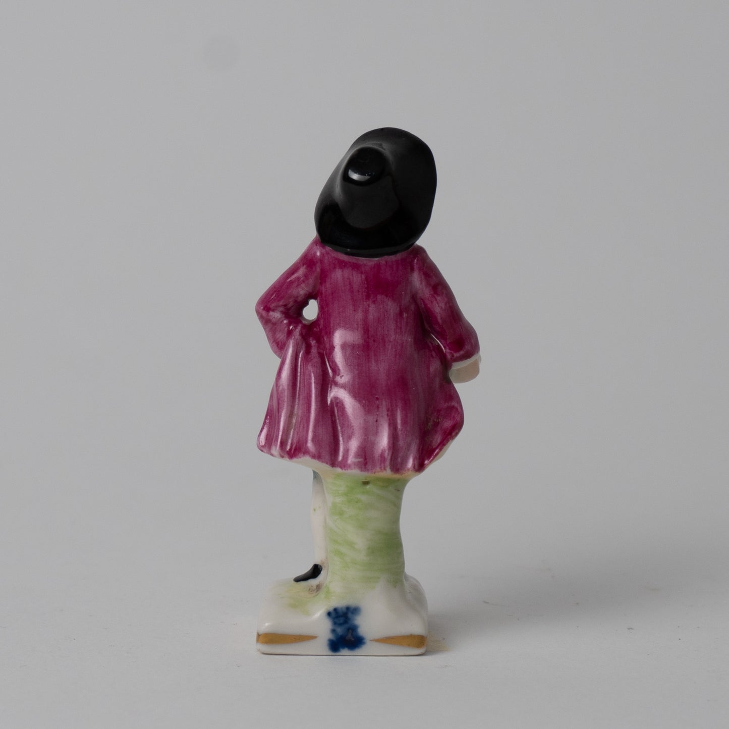 Scultura in porcellana contadino Ginori XIX sec.