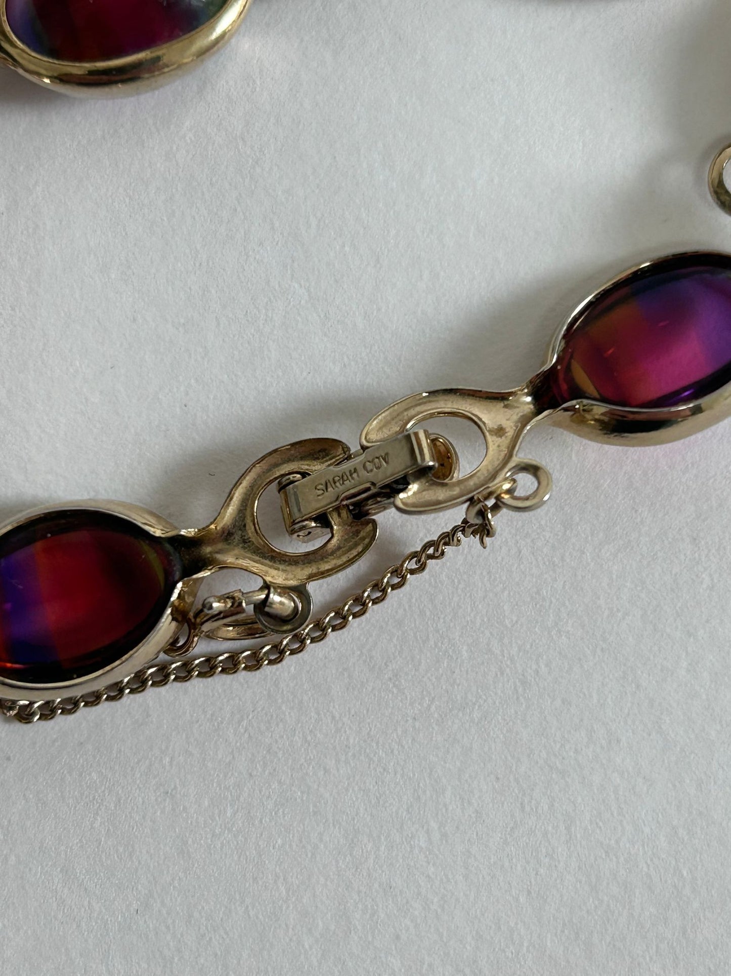 Parure bracciale e anello Harmony Sarah Coventry. Bijoux Vintage 1968