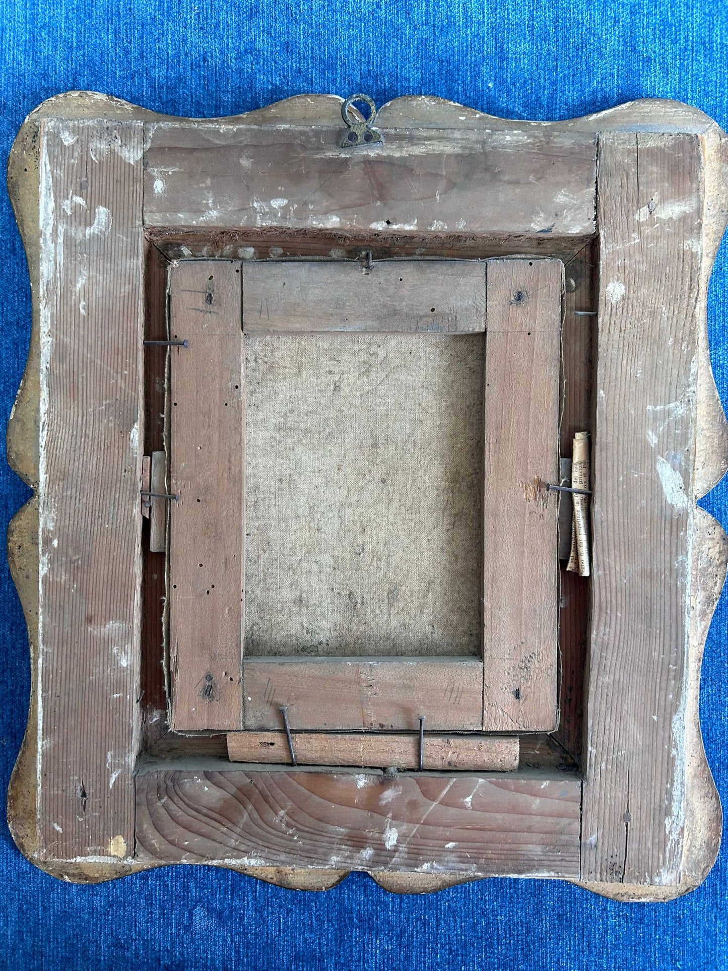 San Francesco d'Assisi. Olio su tela del XVIII° sec, Italia