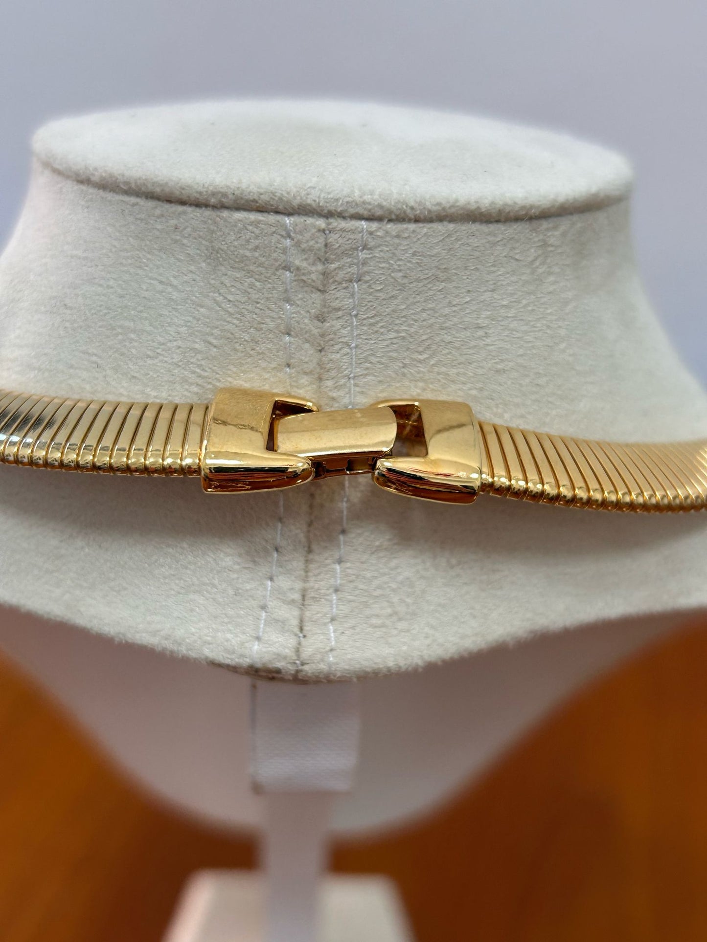 Collier Napier tubogas maglia piatta. Vintage